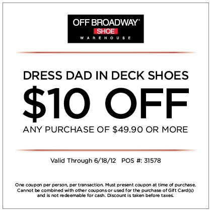 DSW Printable Coupon Expires June 18 2012