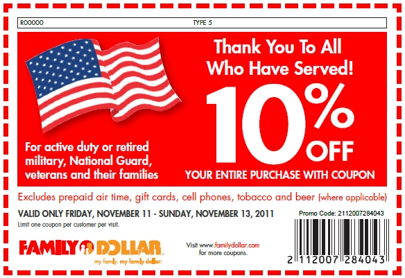 Family Dollar Printable Coupon