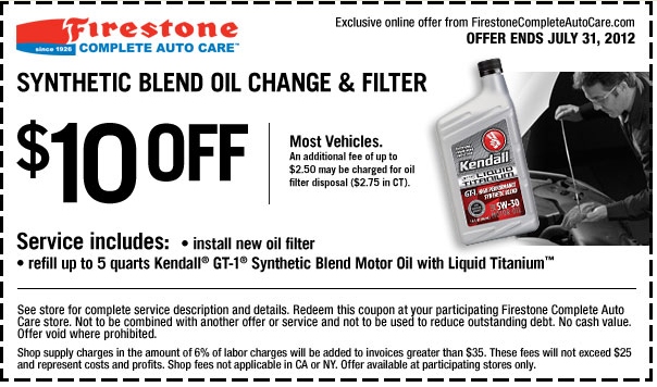 Firestone Printable Coupon Expires July 31 2012