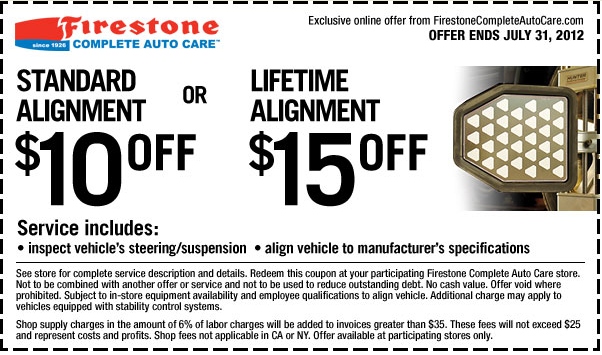 Firestone Lifetime Alignment Coupon 99 - Exclusive Online Deals - wide 7