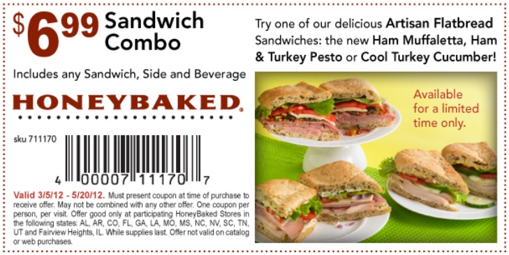 Honey Baked Ham Printable Coupon