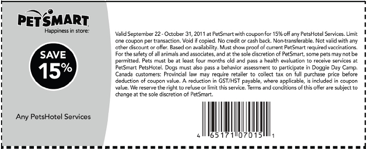 PetSmart Printable Coupon rmna