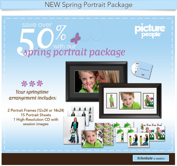 Picture People Spring Portrait Package