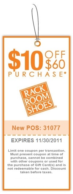Rack room shoes coupon code