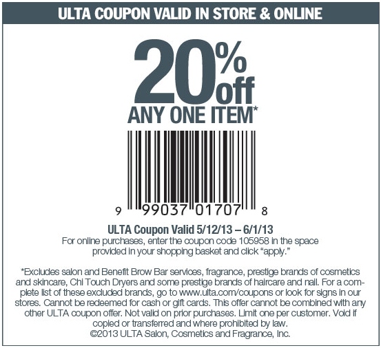 Ulta Printable Coupon